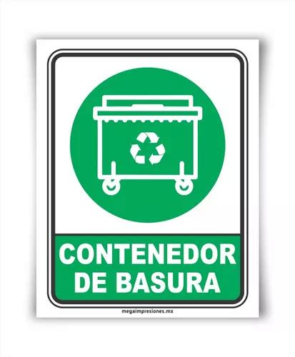 Se Alamiento Letrero Contenedor De Basura X Meses Sin Inter S