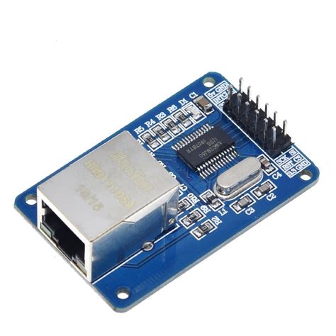 Mini ENC28J60 Ethernet LAN Network Module For Arduino 51 AVR SPI PIC