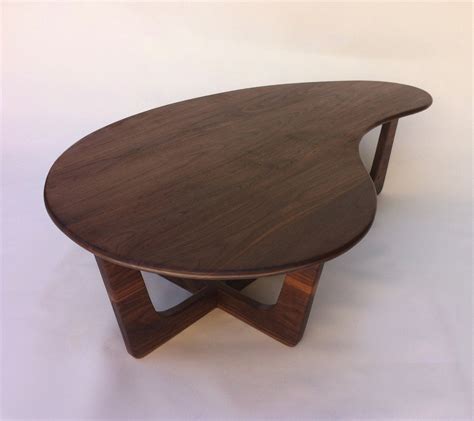 60 Kidney Bean Cocktail Table Mid Century Modern