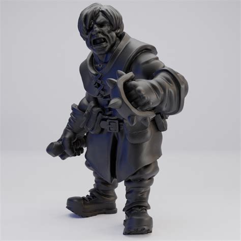 Hot Goblin レンジャーと短剣B ミニチュア ホットゴブリン 冒険者