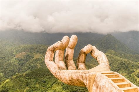 Giant Hand Statue In Sapa Vietnam · Free Stock Photo