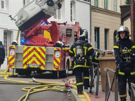 Incendie Dans Le Centre De Rouen Nous Avons Sauvé La Vie De Ce Jeune