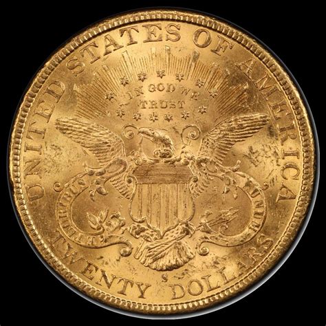 1893 S 20 Gold Liberty Type 3 PCGS MS63 CAC Fairmont Legend