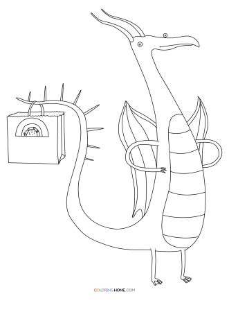 Dragons Love Tacos Coloring Page Coloring Home