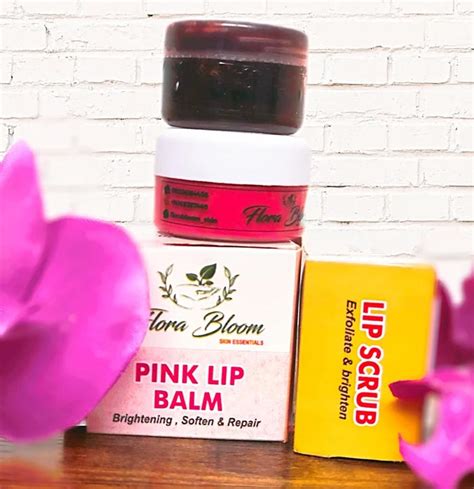 Pink Lip Balm And Scrub The Tjcollectibles