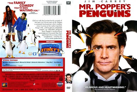 Mr Poppers Penguins Movie Dvd Scanned Covers Mr Popper S