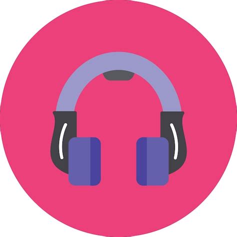 Premium Vector Headphones Flat Illustration