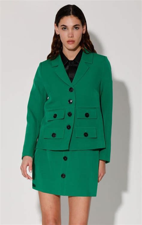 Walter Baker Estrella Jacket Kelly Green Editorialist