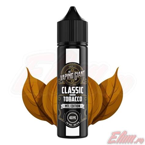 Lichid Classic Tobacco The Vaping Giant 40ml