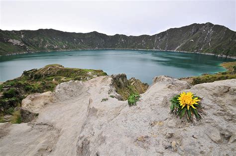 Quilotoa crater lake Photograph by Robert Gibson - Fine Art America