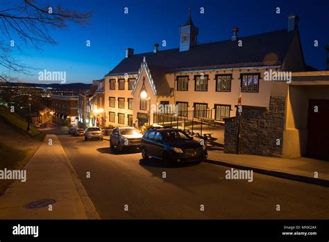 Old Quebec City Night Photographs Stock Photo - Alamy