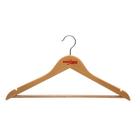 Buy Wholesale China Lotus Wood Hangers With Clips Custom Logo Wholesale Wooden Hangers With ...