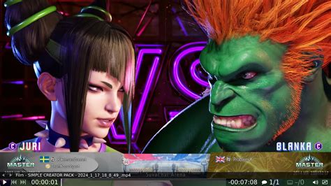 Rikemansbarnet Juri Vs Problem X Blanka Ranked Match Set Street