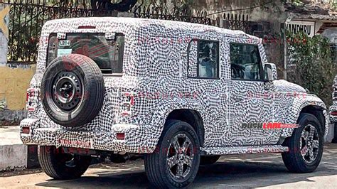 Mahindra Thar Armada Base To Top Variants Spied Testing Together