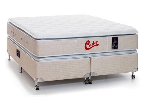 Cama Castor Queen Vitagel Super Luxo Pocket Double Face X X