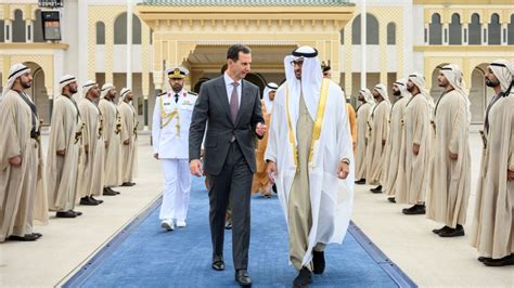 Syrias Assad In Uae As Second Post Quake Gulf Visit Signals Growing Arab Outreach