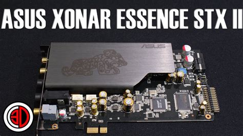 Asus Xonar Essence STX II Sound Card Review YouTube