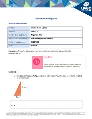 Oe Ea Formato Trabajo Obligatorio De La Segunda Semana Formato