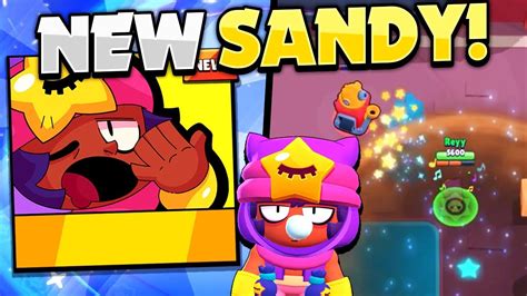 New Legendary Brawler Sandy First Look Sandy Gameplay In