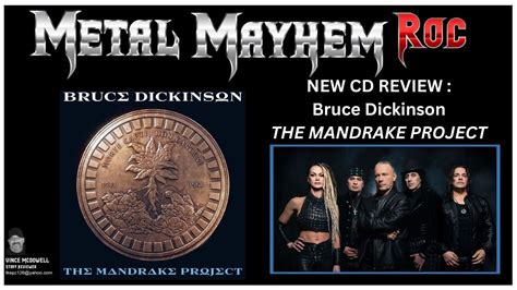 Bruce Dickinson Cd Review The Mandrake Project