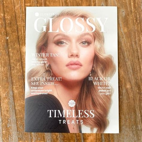 Glossybox February Review Timeless Treats Edition First