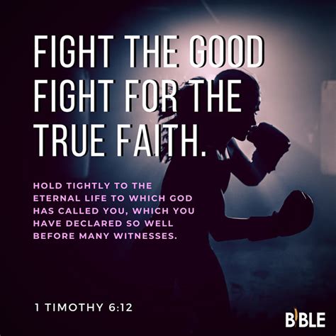 1 Timothy 612 Bible Verse Of The Day Biblemeal