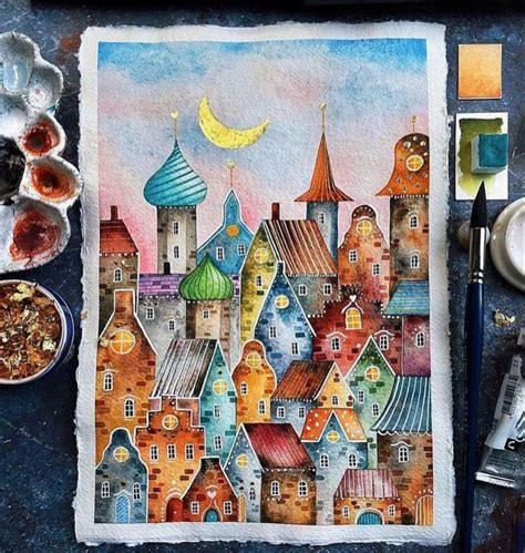 Pin By Ursa Mozina Povsic On Illustrations In 2024 Watercolor