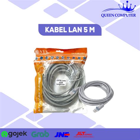 Jual Nyk Kabel Lan Utp Cat Rj Panjang Meter Shopee Indonesia