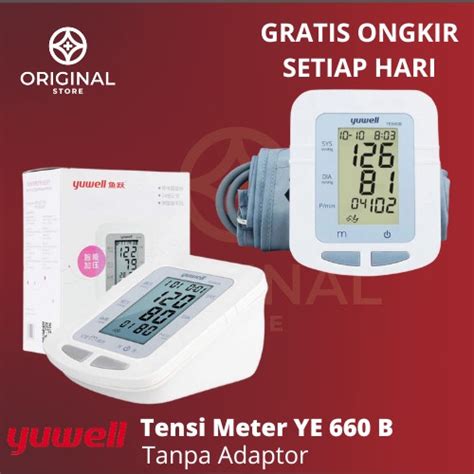 Jual TENSIMETER DIGITAL INTELLISENSE YE660B YUWELL ALAT UKUR TENSI