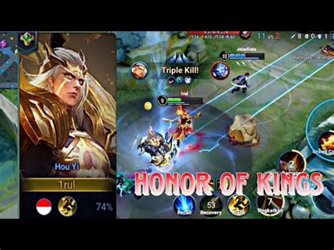 HOK TUTORIAL HOU YI MM DAMAGE BRUTAL HONOR OF KINGS YouTube