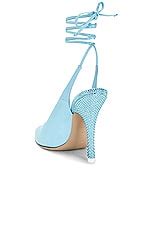 THE ATTICO Venus 105 Slingback Pump In Sky Blue FWRD