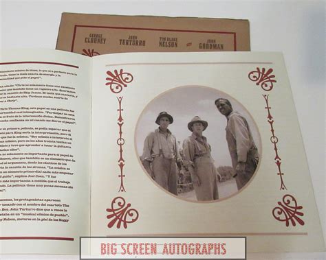 O Brother, where art thou? press kit | Big Screen Autographs