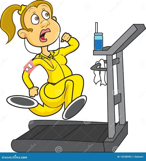 Treadmill Cartoons, Illustrations & Vector Stock Images - 16553 ...