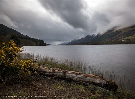 Loch Lochy A Cloudy Day In Lochaber Cloudy Day Nature Natural Landmarks