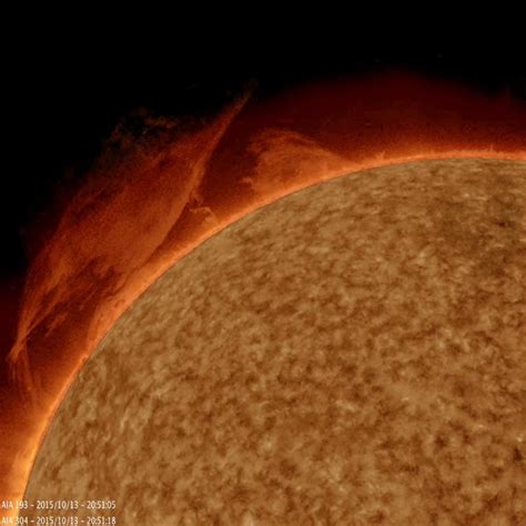 Video Hefty Prominence Eruption Observed By SDO