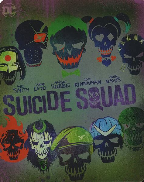 駿河屋 SUICIDE SQUAD 4K ULTRA HD BLU RAY STEELBOOK 輸入盤 映画