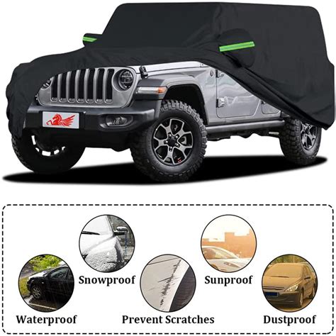 Suv Cover Waterproof Jeep Wrangler Covers For 2 Door And 4 Door Jk Jl Cj Winpower