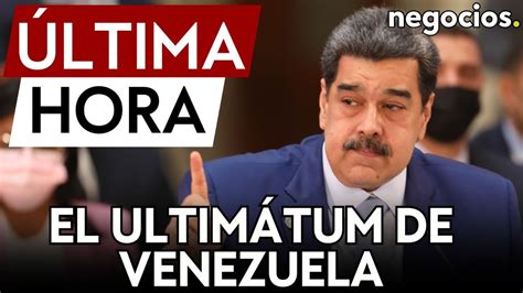 Ltima Hora Tensi N M Xima En Venezuela Da Un Ultim Tum A Exxon Por