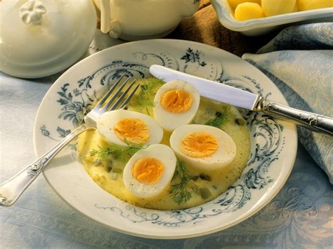 Hard Boiled Eggs In Mustard Sauce Recipe EatSmarter