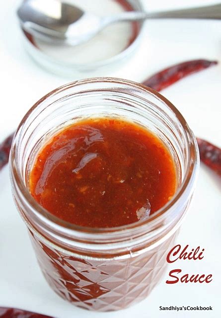 Sandhiyas Cookbook Chili Garlic Sauce Sweet And Sour Chili Garlic