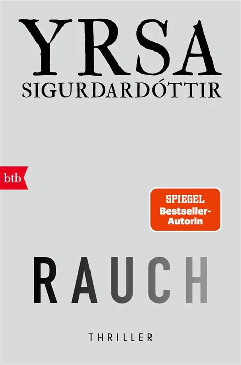 B Cher Von Yrsa Sigur Ard Ttir In Der Richtigen Reihenfolge