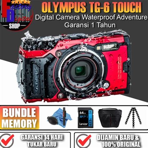 Jual Olympus Tg Waterproof Digital Compact Camera Kamera Pocket