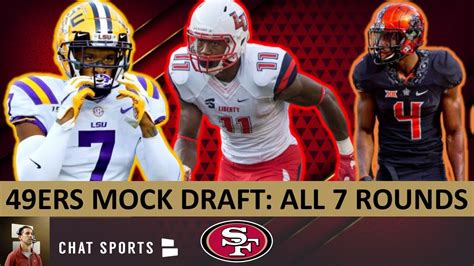 San Francisco Ers Round Nfl Mock Draft Grant Delpit Antonio