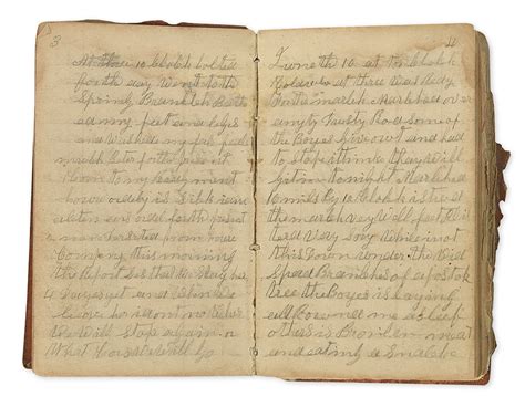 Civil War Journals And Diaries