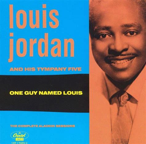 One Guy Named Louis Louis Jordan And Tympany 5 Cd Album Muziek