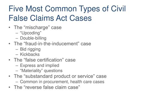 Ppt False Claims Act Fundamentals Powerpoint Presentation Free