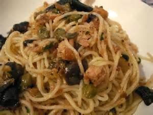 Linguine Tonno Olive E Capperi Bing Just Savour