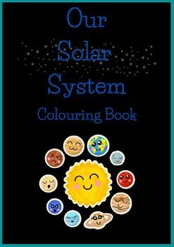 Our Solar System Coloring Book For Cuties by Study Bugs | TPT