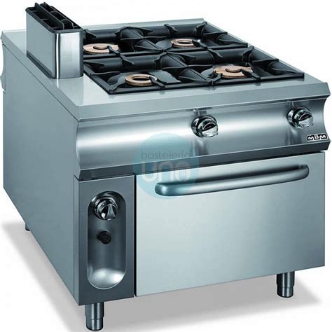 Cocina A Gas Con Horno Gas MBM Domina 1100 FB114FG