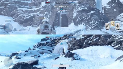 STAR WARS Battlefront Survival On Hoth Split Screen YouTube